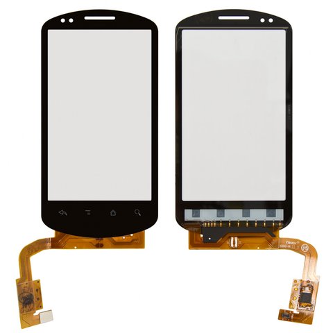 Сенсорный экран для Huawei U8800 Ideos X5, черный