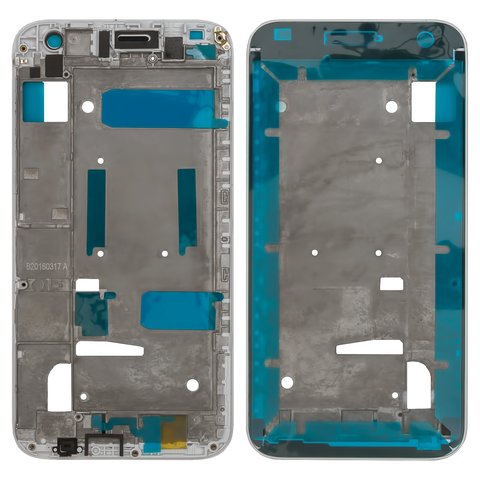 Рамка крепления дисплея для Huawei Ascend G7, белая
