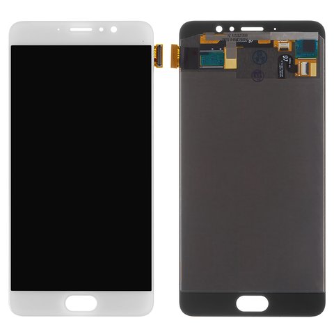 Дисплей для Meizu Pro 6 Plus, белый, без рамки, Original PRC 