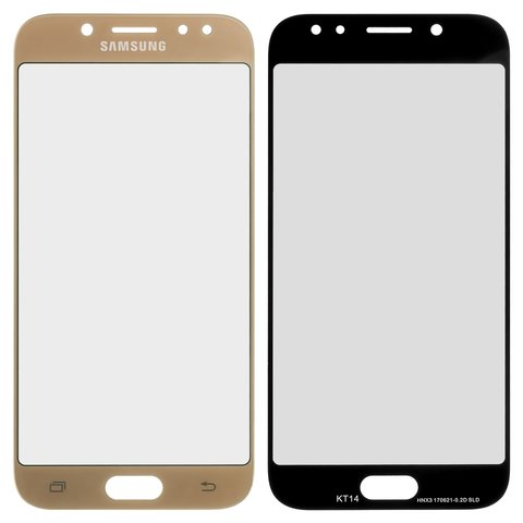 Стекло корпуса для Samsung J530F Galaxy J5 2017 , золотистое