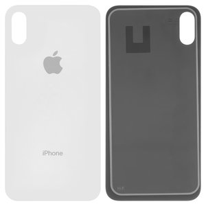 Задняя панель корпуса для iPhone X, белая, нужно снять стекло камеры, High Copy, small hole