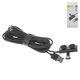 USB кабель Baseus Suction Cup Mobile Games, USB тип-A, Lightning, 300 см, 1,5 А, чорний, #CALXP-E01