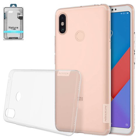 Чохол Nillkin Nature TPU Case для Xiaomi Mi Max 3, безбарвний, прозорий, Ultra Slim, силікон, #6902048161993