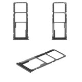 Держатель SIM-карты для Xiaomi Redmi Note 8, черный, M1908C3JH, M1908C3JG, M1908C3JI