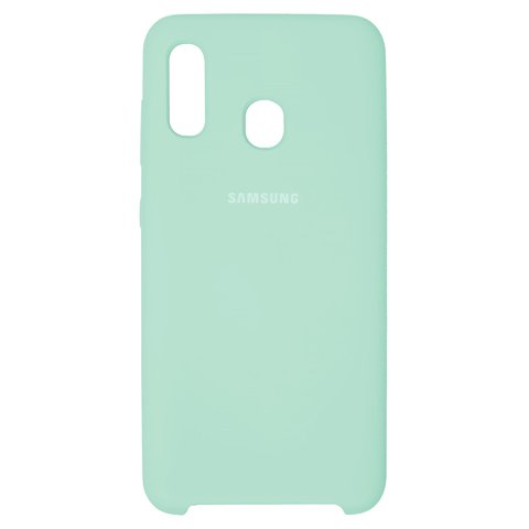 Чехол для Samsung A205 Galaxy A20, A305 Galaxy A30, M107F DS Galaxy M10s, мятный, Original Soft Case, силикон, turqoise 17 