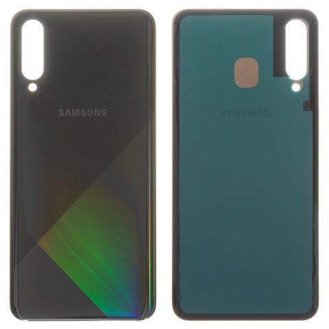 Задня панель корпуса для Samsung A507F DS Galaxy A50s, чорна