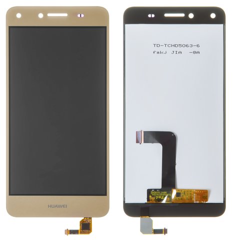 Дисплей для Huawei Y5 II, золотистый, класс B, без рамки, Сopy, CUN U29 CUN L21 