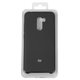 Чехол для Xiaomi Pocophone F1, черный, Original Soft Case, силикон, black (18), M1805E10A