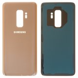 Задняя панель корпуса для Samsung G965F Galaxy S9 Plus, золотистая, Original (PRC), sunrise gold