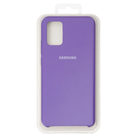 Чохол для Samsung A025F DS Galaxy A02s, фіолетовий, Original Soft Case, силікон, purple 34 