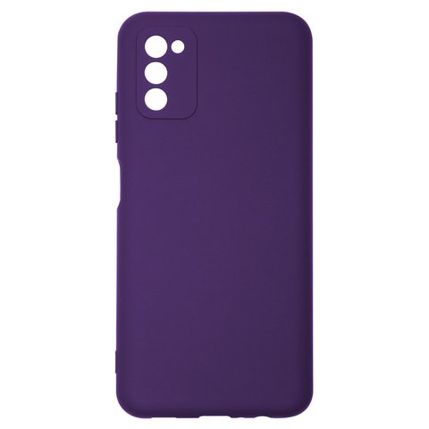 Чехол для Samsung A037 Galaxy A03s, фиолетовый, Original Soft Case, силикон, purple 34 