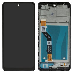 Дисплей для Motorola Moto G60, чорний, з рамкою, High Copy, 1540415532  1540419350