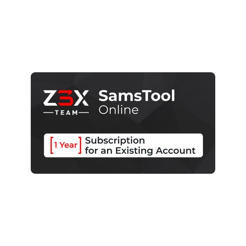 Підписка Z3X SamsTool Online на 1 рік для діючих акаунтів 