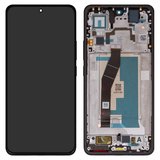 Дисплей для Xiaomi 14T, черный, с рамкой, Original (PRC), titan Black, 2406APNFAG