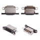 Конектор зарядки для iPhone 15 Pro, iPhone 15 Pro Max, чорний, USB тип-C