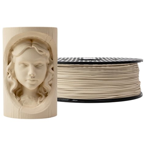 Філамент для 3D принтера PRUSA PLA Woodfill Birch White, 1 кг