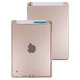 Housing Back Cover compatible with Apple iPad Air 2, (golden, version 3G )
