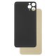 Housing Back Cover compatible with iPhone 11 Pro Max, (golden, need to remove the camera glass, small hole, matte gold)