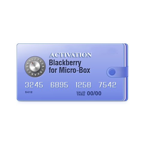 Activación BlackBerry para Micro Box