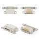 Charge Connector compatible with Apple iPhone 5, iPhone 5C, iPhone 5S, iPhone SE, (white, Lightning)