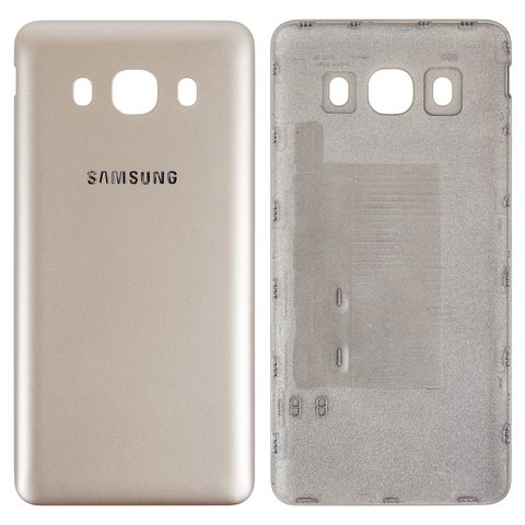 Battery Back Cover compatible with Samsung J5108 Galaxy J5 2016 , J510F Galaxy J5 2016 , J510FN Galaxy J5 2016 , J510G Galaxy J5 2016 , J510M Galaxy J5 2016 , J510Y Galaxy J5 2016 , golden 