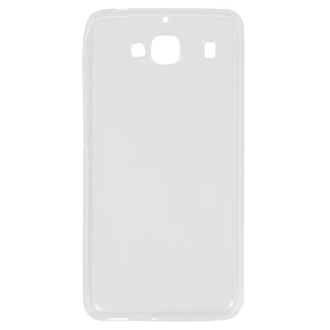 Чехол для Xiaomi Redmi 2, бесцветный, прозрачный, силикон, 2014817, 2014818