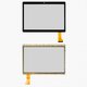 Touchscreen compatible with China-Tablet PC 10,1"; Jeka JK960; Ginzzu X870, (black, 222 mm, 50 pin, 157 mm, capacitive, 10,1") #MGLCTP-90894/YLD-CEGA400-FPC-A0