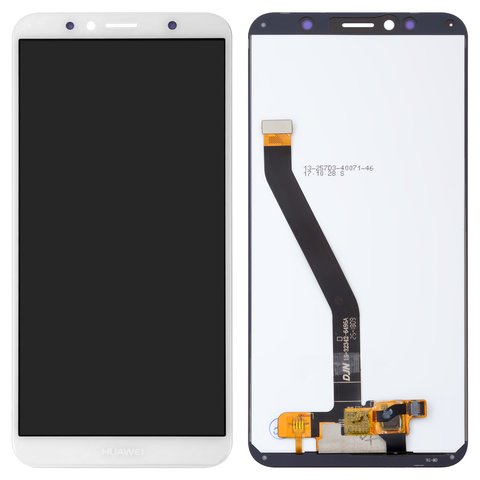 LCD compatible with Huawei Honor 7A Pro 5,7", Honor 7C 5,7", Y6 2018 , Y6 Prime 2018 , white, without frame, Original PRC , AUM L29 ATU L21 ATU L22 