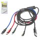 Cable USB Baseus Rapid Series, USB tipo-A, USB tipo C, micro USB tipo-B, Lightning, 120 cm, 3.5 A, negro, #CA1T4-B01