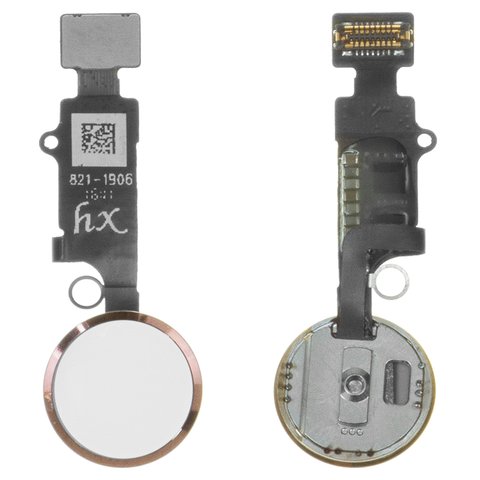 Cable flex puede usarse con Apple iPhone 7, iPhone 7 Plus, iPhone 8, iPhone 8 Plus, iPhone SE 2020, de botón HOME, rosado, sin lector de huellas dactilares sin Touch ID , con plástico, HX, 5th gen
