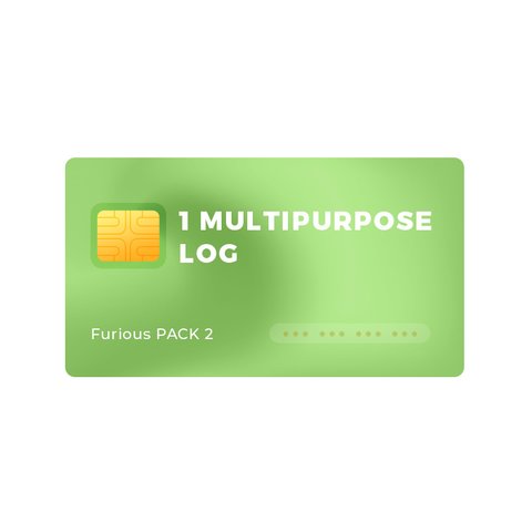 1 crédito Multipurpose Log para Furious PACK 2 y PACK 6