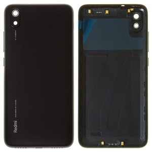 Panel trasero de carcasa puede usarse con Xiaomi Redmi 7A, negra, con botones laterales, MZB7995IN, M1903C3EG, M1903C3EH, M1903C3EI