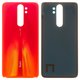 Housing Back Cover compatible with Xiaomi Redmi Note 8 Pro, (orange, M1906G7I, M1906G7G)
