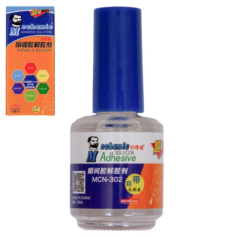 Remover Mechanic MCN 302, remove superglue, 15 ml 