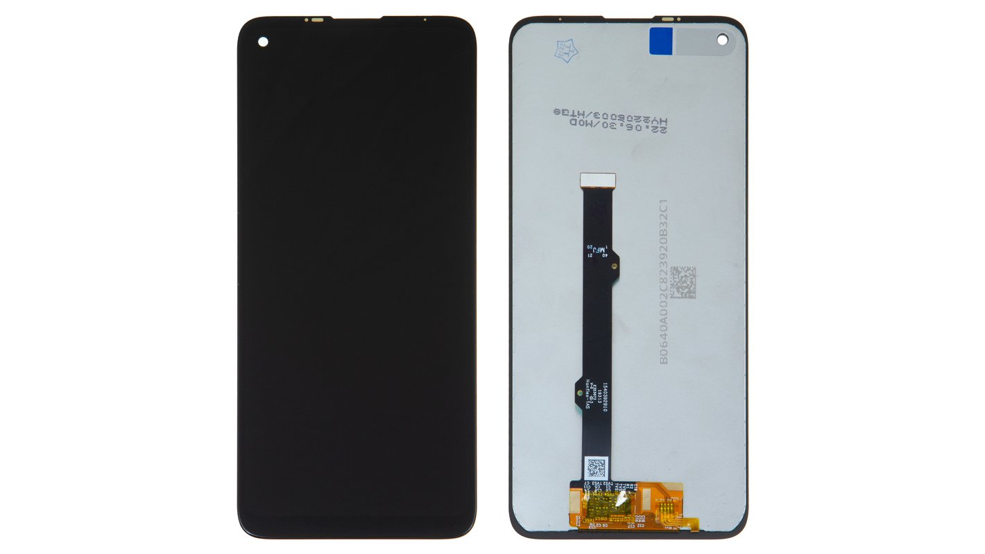 Schermo LCD TFT LCD per Motorola Moto G8 XT2045-1 Digitizer Full Assembly con telaio (nero) parte di riparazione
