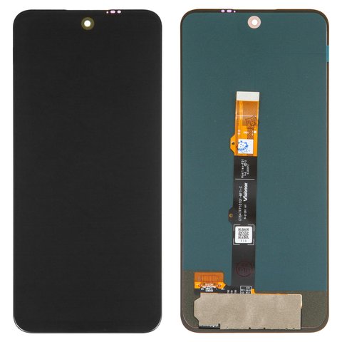 LCD compatible with Motorola XT2167 2 Moto G41, XT2169 1 Moto G71 5G, XT2173 3 Moto G31, black, without frame, High Copy, OLED  
