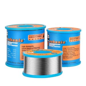 Estaño Mechanic WZ 100, Sn 63% , Pb 37%, flux 1 3%, 0,6 mm, 200 g
