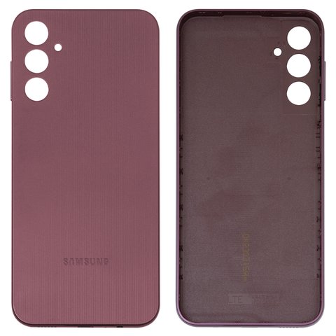 Housing Back Cover compatible with Samsung A145 Galaxy A14, red 