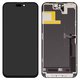 Дисплей для iPhone 14 Pro Max, черный, с рамкой, AAA, (TFT), JK