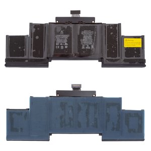 Battery A1618 compatible with Apple MacBook Pro 15.4'', Li Polymer, 11.36 V, 8755 mAh, Original PRC , A1398  