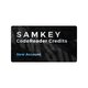 Créditos del servidor Samkey CodeReader (cuenta nueva)