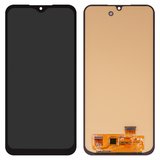 LCD compatible with Samsung A155 Galaxy A15, A156 Galaxy A15 5G, M156 Galaxy M15, (black, without frame, High Copy, with wide edge, (OLED))