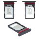 Sujetador de tarjeta SIM puede usarse con Motorola Edge 50 Ultra, gris, forest grey