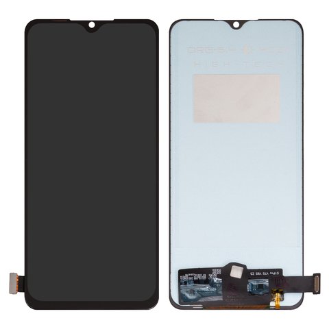 LCD compatible with Vivo V17 Neo, black, without frame, Copy, TFT  