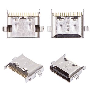 Charge Connector compatible with ZTE Blade A35, Blade A55, 16 pin, USB type C 