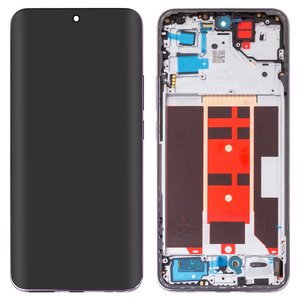 Pantalla LCD puede usarse con Oppo Reno12 Pro CPH2629 , dorado, con marco, Original PRC , sunset gold