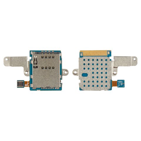 SIM Card Connector compatible with Samsung P7500 Galaxy Tab, P7510 Galaxy Tab, with flat cable 