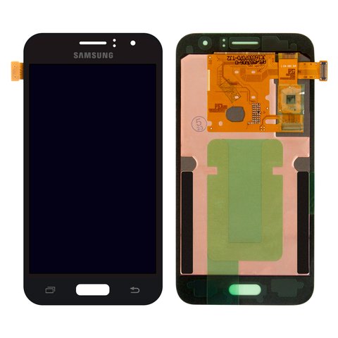 LCD compatible with Samsung J120 Galaxy J1 2016 , black, without frame, Original PRC , original glass 