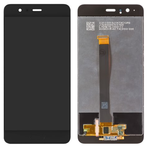 LCD compatible with Huawei P10 Plus, black, without frame, original change glass  , VKY L09 VKY L29 