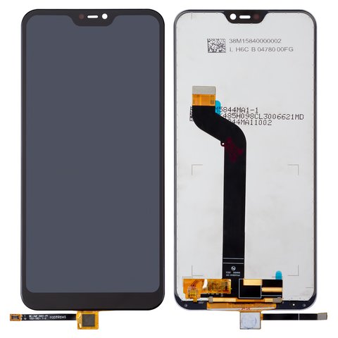LCD compatible with Xiaomi Mi A2 Lite, Redmi 6 Pro, black, Original PRC , M1805D1SG 